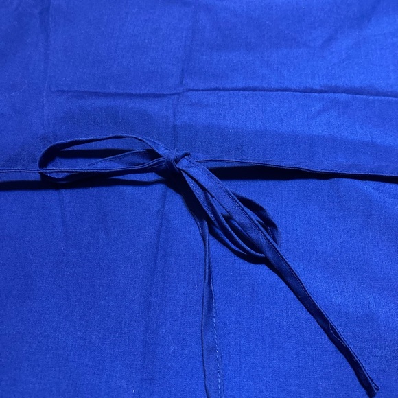 Ladies Size Medium Natural Uniforms Blue Scrub Outfit - Picture 10 of 16